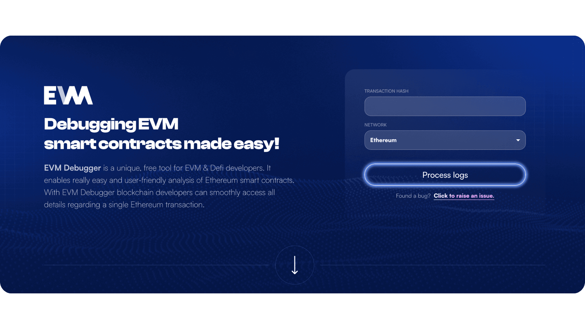 Debugging EVM Smart Contracts Made Easy